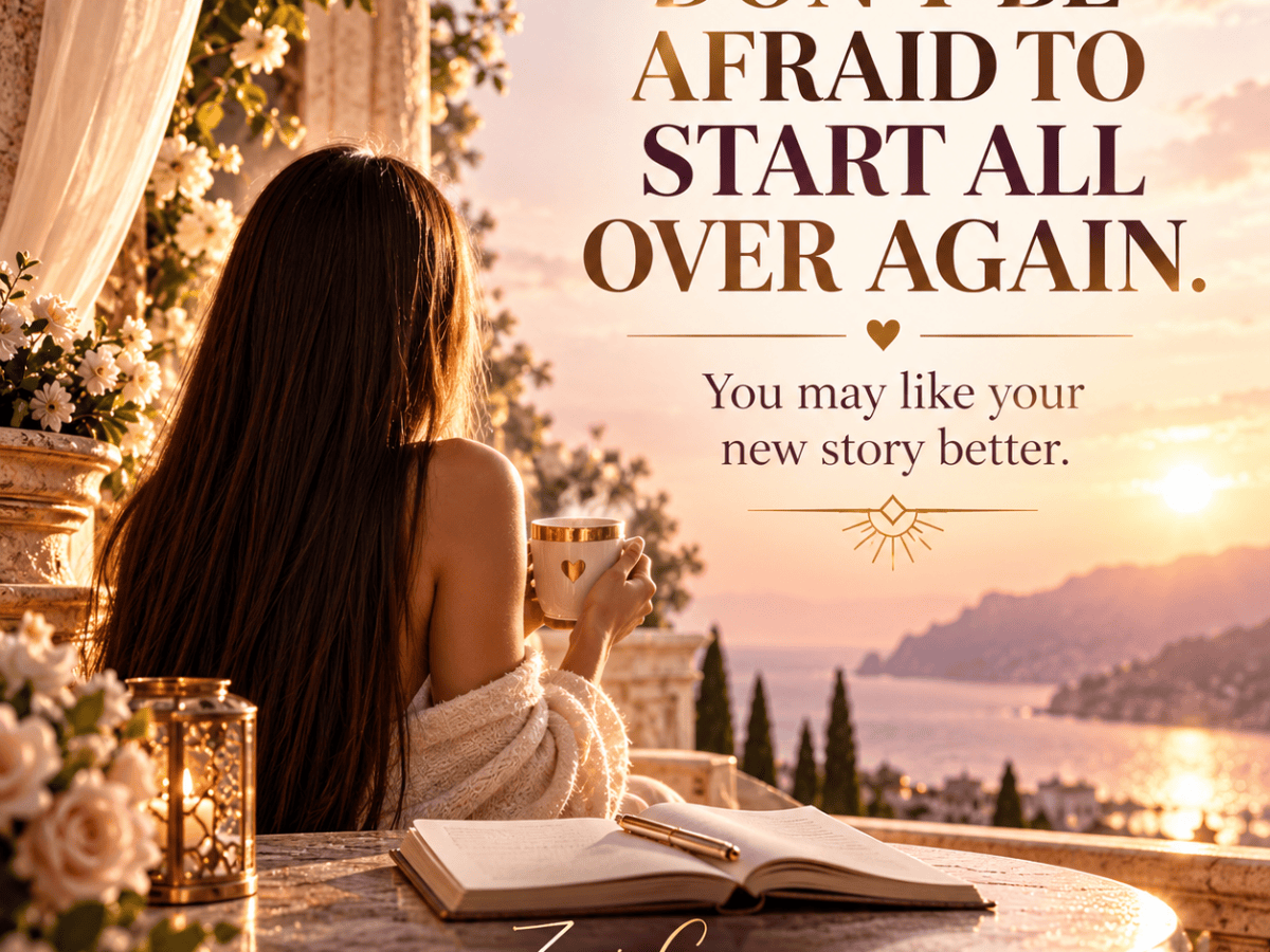 Don’t Be Afraid to Start Again 🤍✨ |&nbsp;WalkswithSpirit